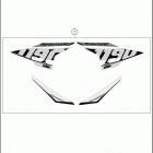 2016 1190 ADVENTURE ORANGE CHASSIS Наклейки