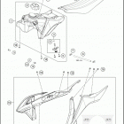 2016 50 SX CHASSIS T ank, sea t , covers