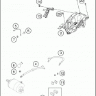 2016 250 XC-F CHASSIS Batter y