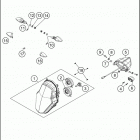 2016 1190 ADVENTURE ORANGE CHASSIS Фара