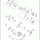 2016 350 XCF-W ENGINE Механизм переключения