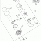 2016 1290 SUPERDUKE R ORANGE CHASSIS Топливный насос