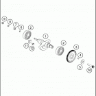 2016 390 DUKE BLACK ENGINE Балансирный вал