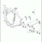 2016 300 XC-W CHASSIS Side   /   center st and