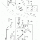 2016 1290 SUPERDUKE R ORANGE CHASSIS Руль