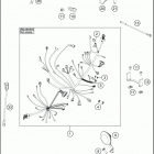 2016 690 DUKE WHITE CHASSIS Электрика
