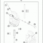 2016 65 SX ENGINE Карбюратор