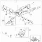 2016 250 FREERIDE CHASSIS Бугель