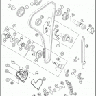 2016 350 XCF-W ENGINE Газо-распределительный механизм