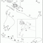 2016 1290 SUPERDUKE R ORANGE CHASSIS Антиблокировочная система ABS