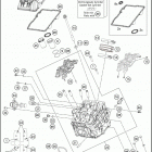 2016 1290 SUPER ADVENTURE ENGINE Головка цилиндра передняя