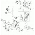 2016 390 DUKE WHITE CHASSIS Фара