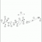 2016 1290 SUPERDUKE R ORANGE CHASSIS Side st and