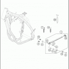 2016 250 XCF-W CHASSIS Side   /   center st and