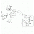 2016 250 FREERIDE ENGINE Electro st arter