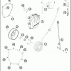 2016 500 XC-W ENGINE Система зажигания