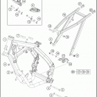 2016 65 SX CHASSIS Рама
