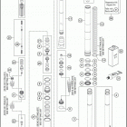 2016 125 SX CHASSIS Передняя вилка