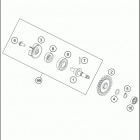 2016 250 FREERIDE ENGINE Водяной насос