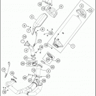 2016 1190 ADVENTURE ORANGE CHASSIS Глушитель