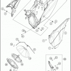 2016 450 XC-W CHASSIS Воздушный фильтр