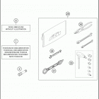 2016 500 EXC SIXDAYS CHASSIS Аксессуары