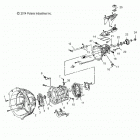 T17AAPF/AARF/AASF - 2017 SLINGSHOT ALL OPTIONS Drive train, transmission case comp. - t17aapf  / ...
