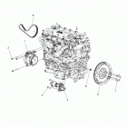 T17AAPF/AARF/AASF - 2017 SLINGSHOT ALL OPTIONS Engine, alternator, flywheel and starter mounting ...