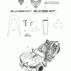 T19AAPF/AARF/AASF - 2019 SLINGSHOT ALL OPTIONS Body, decals, emblems, and reflectors - t19aapf  /...