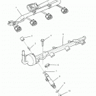 T17AAPF/AARF/AASF - 2017 SLINGSHOT ALL OPTIONS Engine, fuel injector rail - t17aapf  /  aarf  /  ...