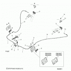 T17AAPF/AARF/AASF - 2017 SLINGSHOT ALL OPTIONS Chassis, hood hinge cable asm. - t17aapf  /  aarf ...