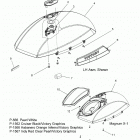 V17XMA/XMX - MAGNUM/MAGNUM X-1 ALL OPTIONS Body, saddlebag asm., lid - v17xma  /  xmx all opt...