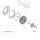 V17CWAAB/CWBAB - HIGH BALL ALL OPTIONS Wheels, front (laced) - v17cwaab  /  cwbab all opt...