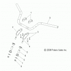 V17CJAABEM - JUDGE INTL Steering, handlebar mounting - v17cjaabem (49vicha...