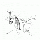 V17XDAAA/XTAAA - CROSS COUNTRY/TOURING ALL OPTIONS Body, chin fairing - v17xdaaa  /  xtaaa  all optio...