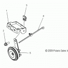 V17XDAAA/XTAAA - CROSS COUNTRY/TOURING ALL OPTIONS Electrical, horn - v17xdaaa  /  xtaaa all options ...