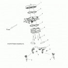 V17XDAAA/XTAAA - CROSS COUNTRY/TOURING ALL OPTIONS Engine, throttle body asm. - v17xdaaa  /  xtaaa al...