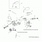 V17XMA/XMX - MAGNUM/MAGNUM X-1 ALL OPTIONS Steering, handlebar asm. and controls - v17xma  / ...