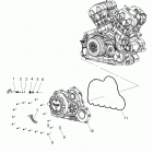 V17FTA/FTB - OCTANE ALL OPTIONS Engine, primary drive cover asm., - v17fta  /  ftb...