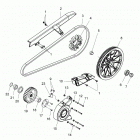 V17FTA/FTB - OCTANE ALL OPTIONS Drive train, sprockets, guards and belt - v17fta  ...