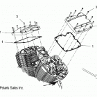 V16LB36/LW36 - GUNNER ALL OPTIONS Engine, valve covers - v16lb36  /  lw36 all option...
