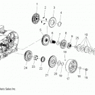 V16LB36/LW36 - GUNNER ALL OPTIONS Drive train, primary drive - v16lb36  /  lw36 all ...