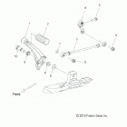 V17XDAAA/XTAAA - CROSS COUNTRY/TOURING ALL OPTIONS Drive train, shift linkage - v17xdaaa  /  xtaaa al...