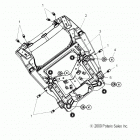 V17XDAAA/XTAAA - CROSS COUNTRY/TOURING ALL OPTIONS Body, fairing, front support asm. - v17xdaaa  /  x...