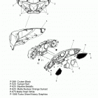 V17XDAAA/XTAAA - CROSS COUNTRY/TOURING ALL OPTIONS Body, dash and fairing - v17xdaaa  /  xtaaa all op...