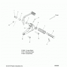 V17CVBAB - VEGAS ALL OPTIONS Chassis, footpeg, rh - v17cvbab all options (80008...