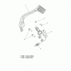 V17CVBAB - VEGAS ALL OPTIONS Brakes, brake pedal and rear master cylinder - v17...