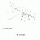 V16LB36/LW36 - GUNNER ALL OPTIONS Chassis, footpeg, lh - v16lb36  /  lw36 all option...