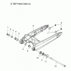 V16LB36/LW36 - GUNNER ALL OPTIONS Suspension, swing arm - v16lb36  /  lw36 all optio...