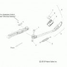 V17VTAAV - VISION ALL OPTIONS Chassis, side stand - v17vtaav all options (49vics...